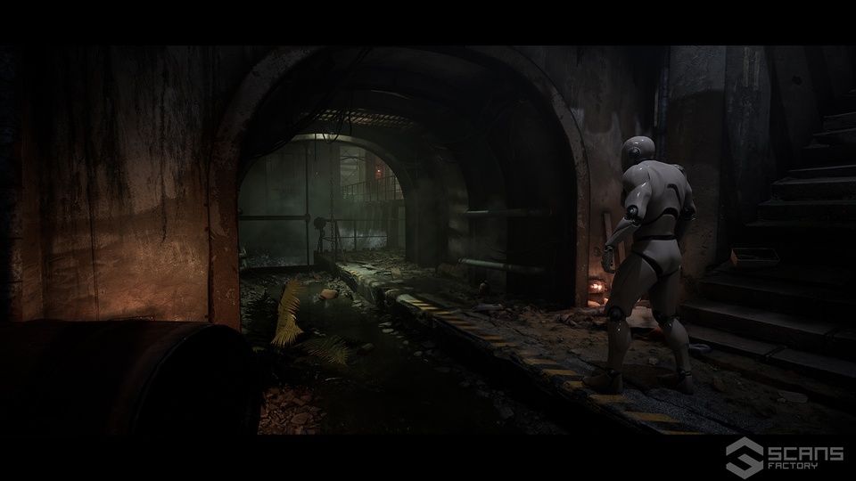 [扫描]废弃工业建筑 - 模块化环境Industrial Abandoned Buildings - Modular Environment