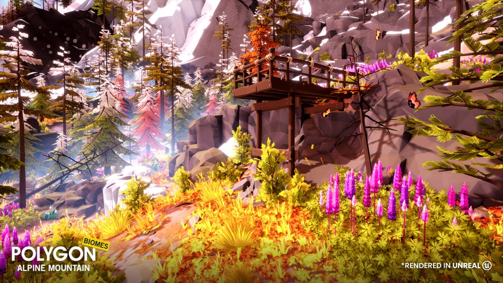 POLYGON – 高山 – 自然生物群落