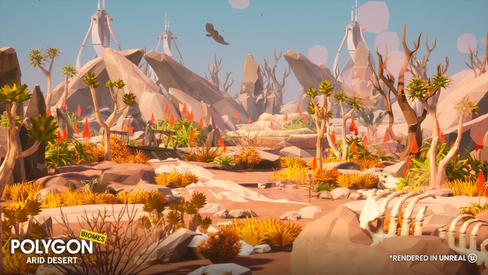 POLYGON – 干旱沙漠 – 自然生物群落