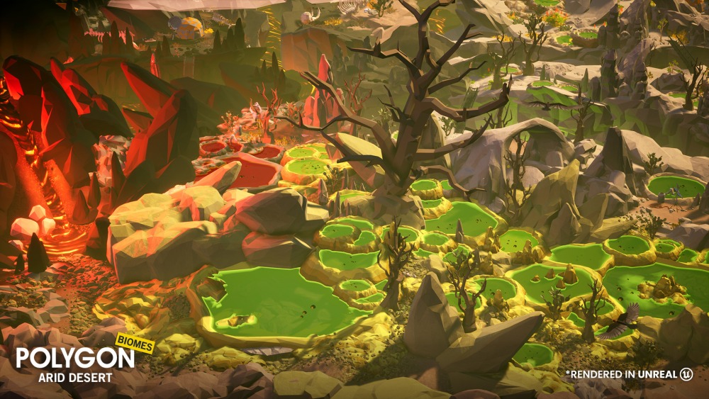 POLYGON – 干旱沙漠 – 自然生物群落