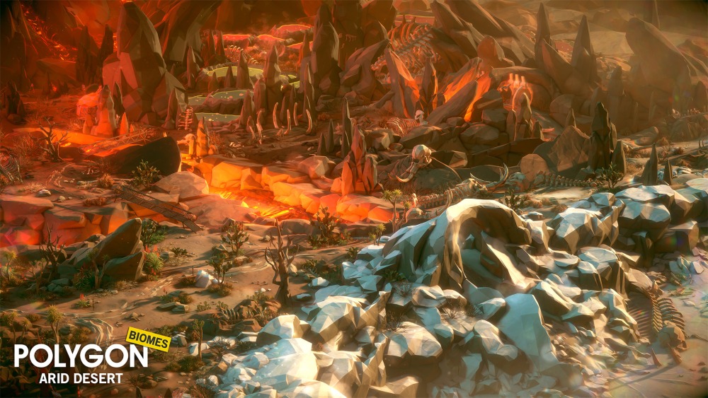 POLYGON – 干旱沙漠 – 自然生物群落
