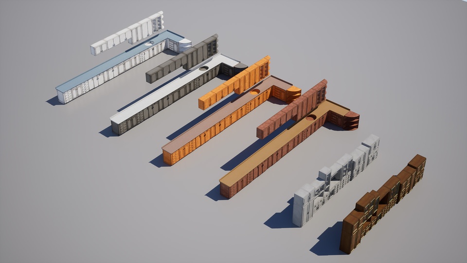 Suburbs VOL.17 - 模块化柜子