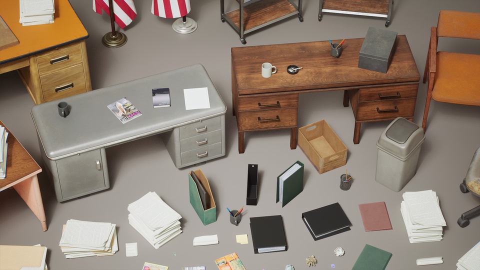 Suburbs VOL.19 – 复古办公室