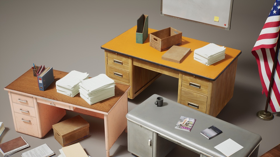 Suburbs VOL.19 – 复古办公室