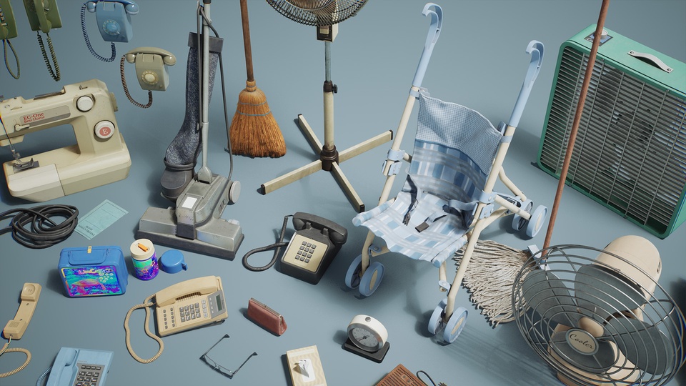 Suburbs VOL.5 – 怀旧复古家庭风格家具