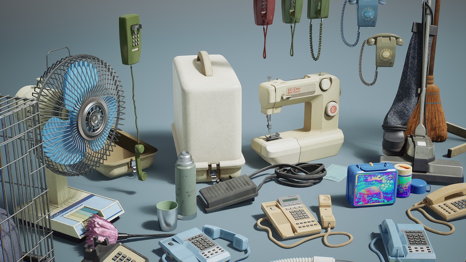 Suburbs VOL.5 – 怀旧复古家庭风格家具