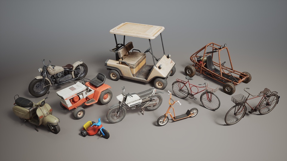 Vehicles VOL.1 - 小型交通工具