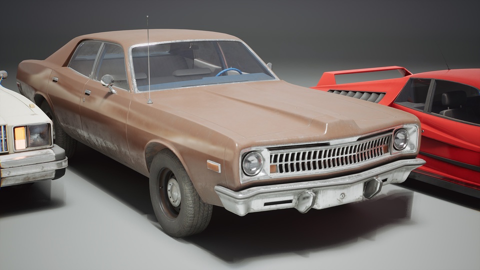 Vehicles VOL.2 - 复古汽车(低多边形)