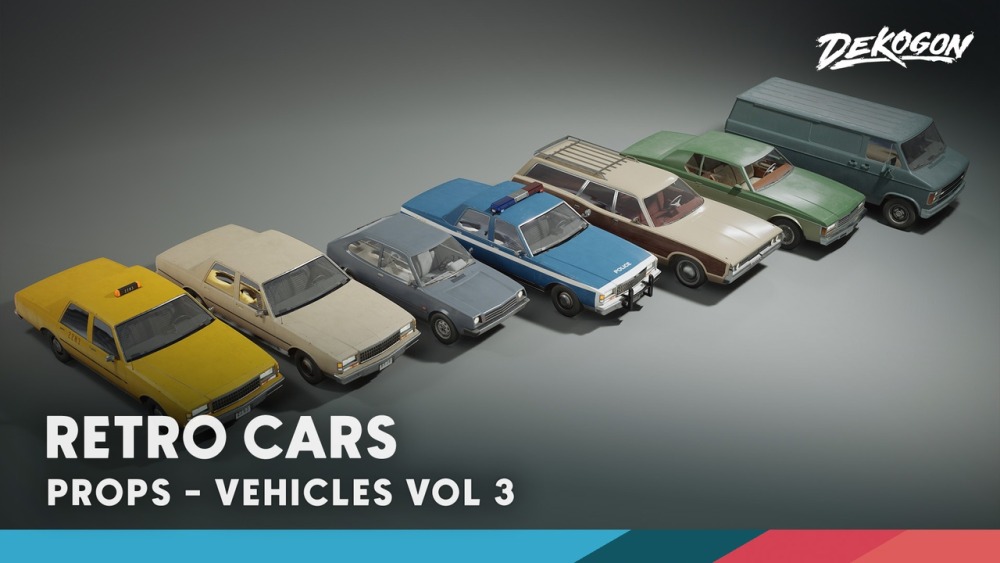 Vehicles VOL.3 - 复古汽车