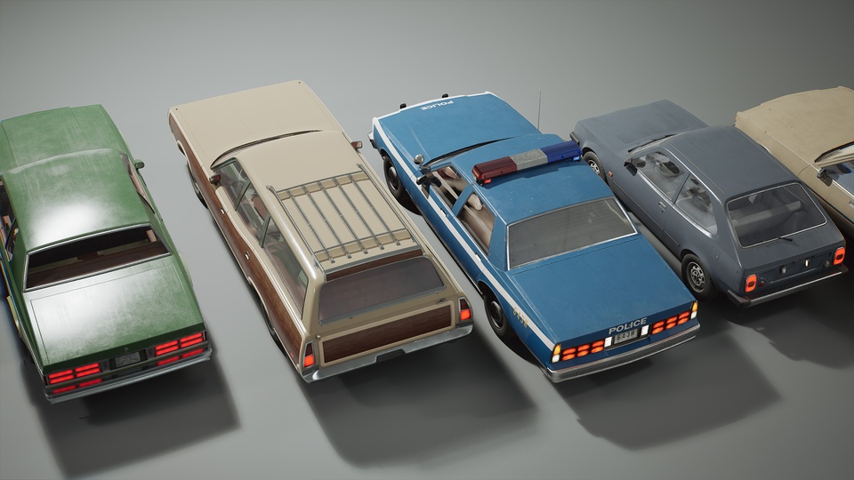 Vehicles VOL.3 - 复古汽车