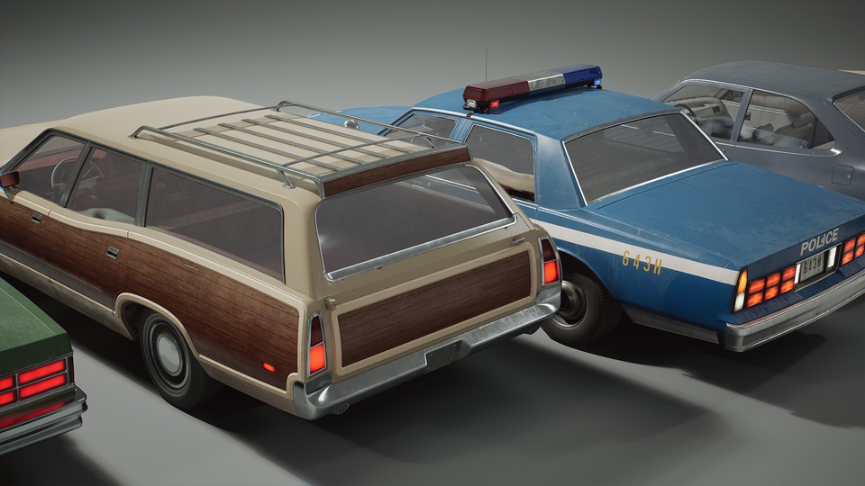 Vehicles VOL.3 - 复古汽车