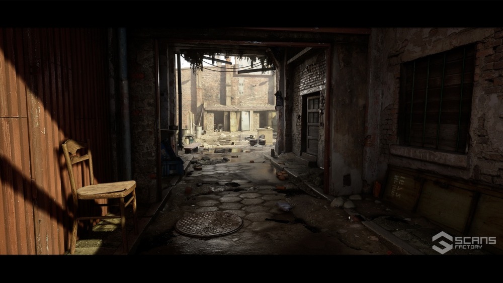 扫描资产-大门后院 [SCANS] Gate Backyard