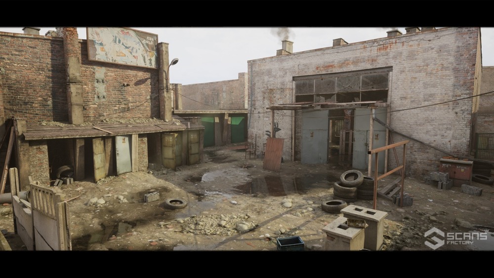 扫描资产-大门后院 [SCANS] Gate Backyard