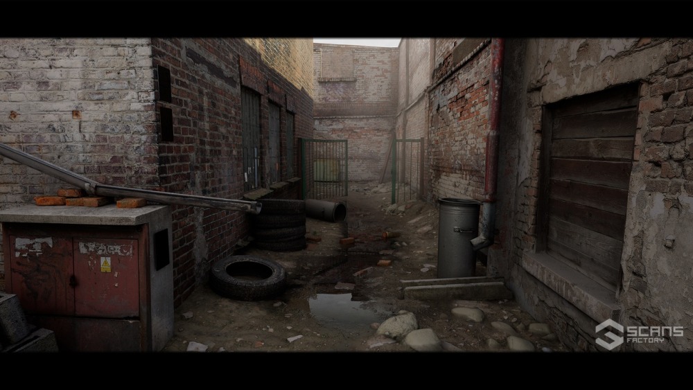 扫描资产-大门后院 [SCANS] Gate Backyard