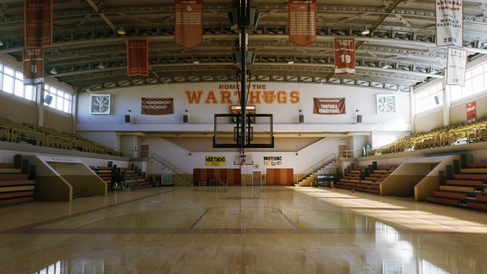 高中篮球馆 High School Basketball Gym