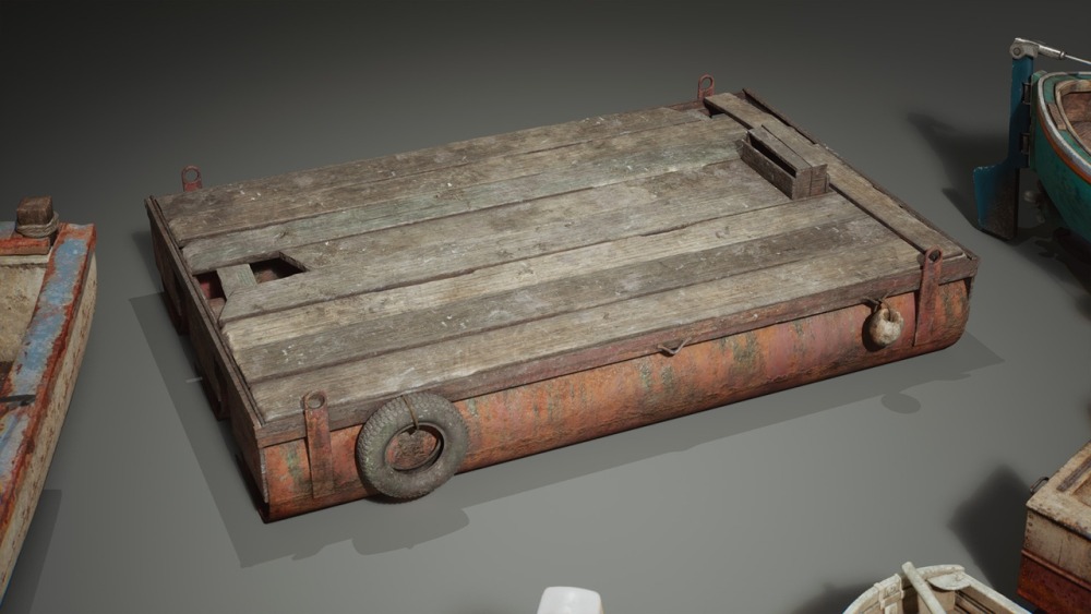 Boatyard Vol 2 – 老船 (Nanite)Boatyard Vol 2 - Old Boats (Nanite)