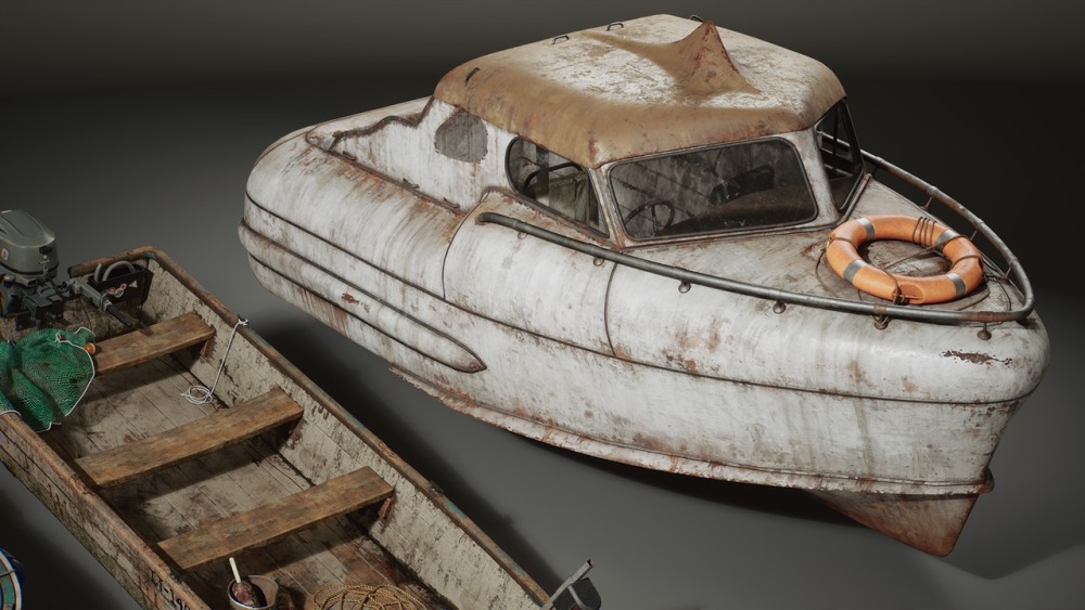 Boatyard Vol 2 – 老船 (Nanite)Boatyard Vol 2 - Old Boats (Nanite)