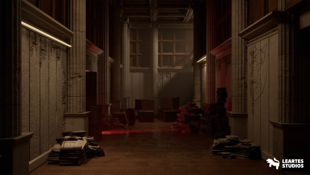 指挥中心内部环境Command Center Interior Environment