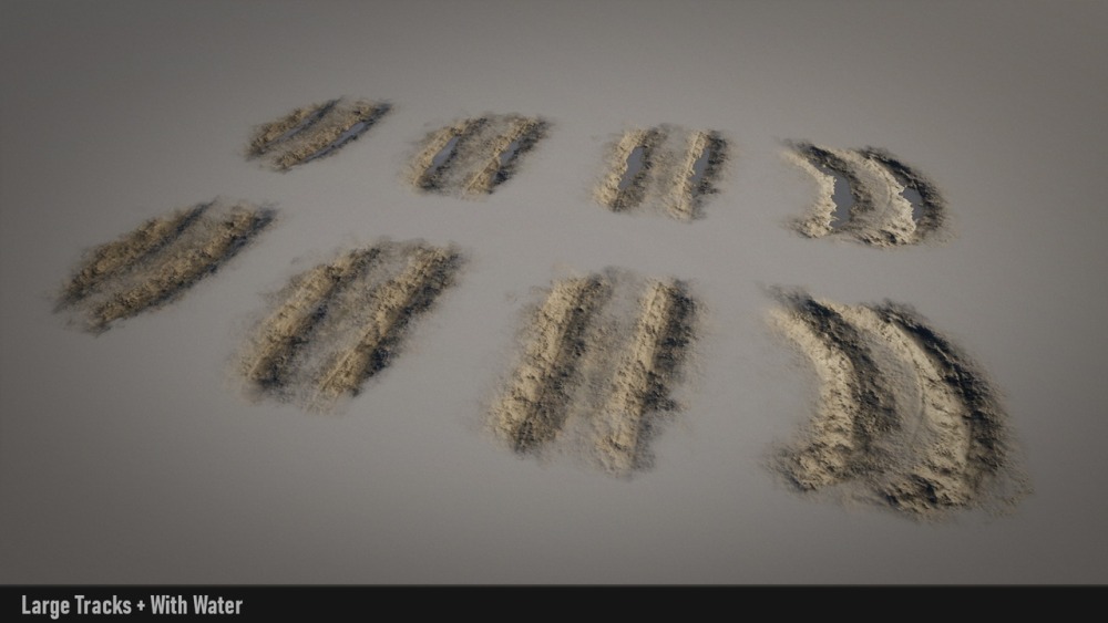 泥土车印和通用泥土贴花Dirt Track & General Dirt Decals