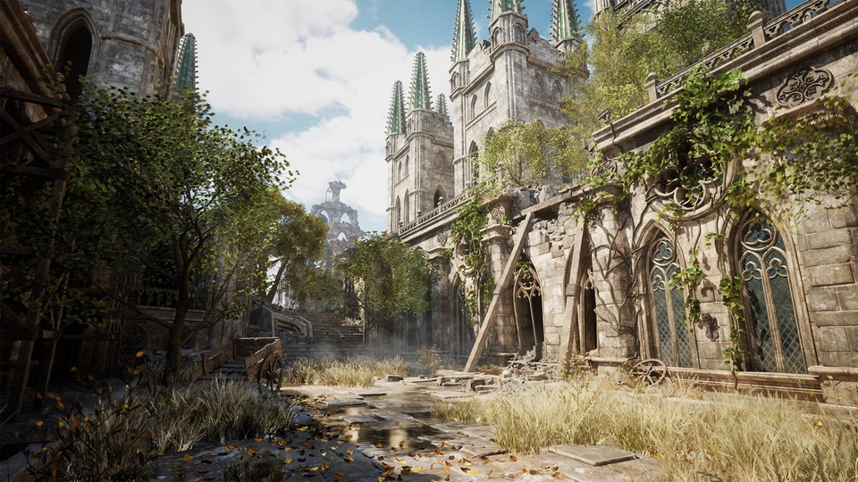 模块化哥特式外观场景资产集合Gothic Megapack