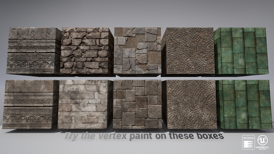 模块化哥特式外观场景资产集合Gothic Megapack