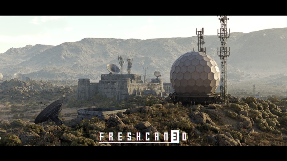 军事哨所和地堡环境（军事基地、地堡、军事）Military Outpost and Bunker Environment