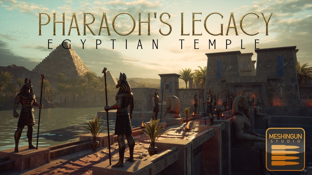法老的遗产 – 埃及神庙Pharaoh's Legacy - Egyptian Temple Megapack