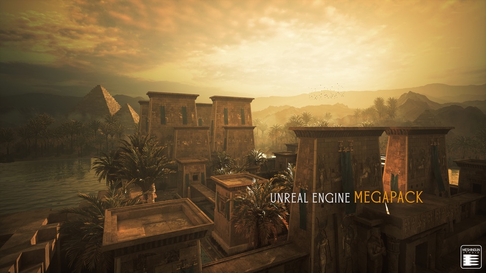 法老的遗产 – 埃及神庙Pharaoh's Legacy - Egyptian Temple Megapack