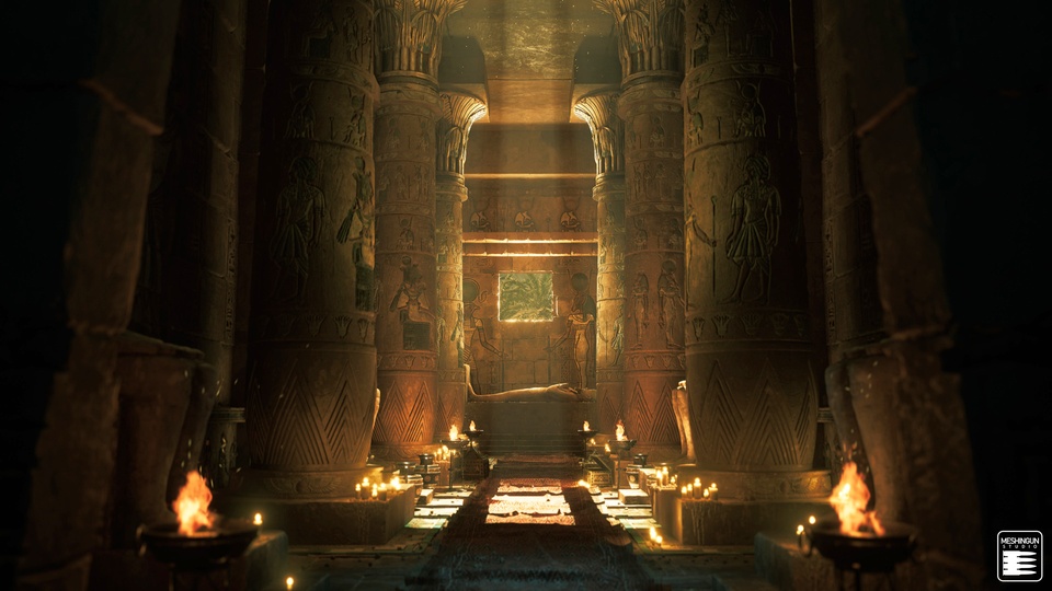 法老的遗产 – 埃及神庙Pharaoh's Legacy - Egyptian Temple Megapack