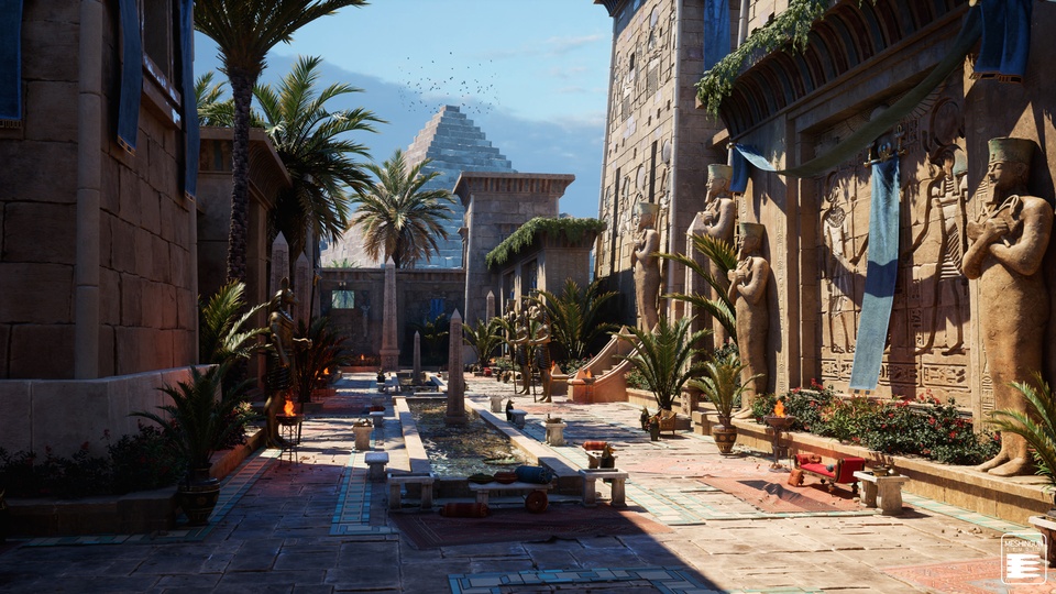 法老的遗产 – 埃及神庙Pharaoh's Legacy - Egyptian Temple Megapack