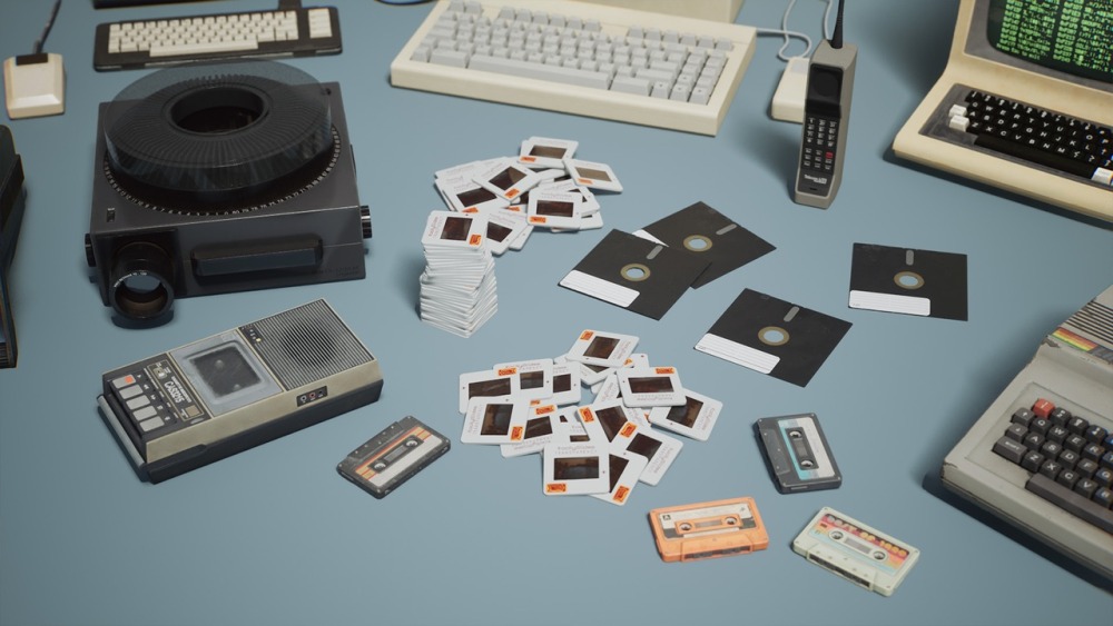 Retro 80's VOL.4 - 电子产品 Retro 80's VOL.4 - Electronics(Nanite 和 Low Poly)