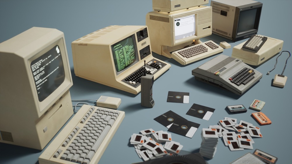 Retro 80's VOL.4 - 电子产品 Retro 80's VOL.4 - Electronics(Nanite 和 Low Poly)