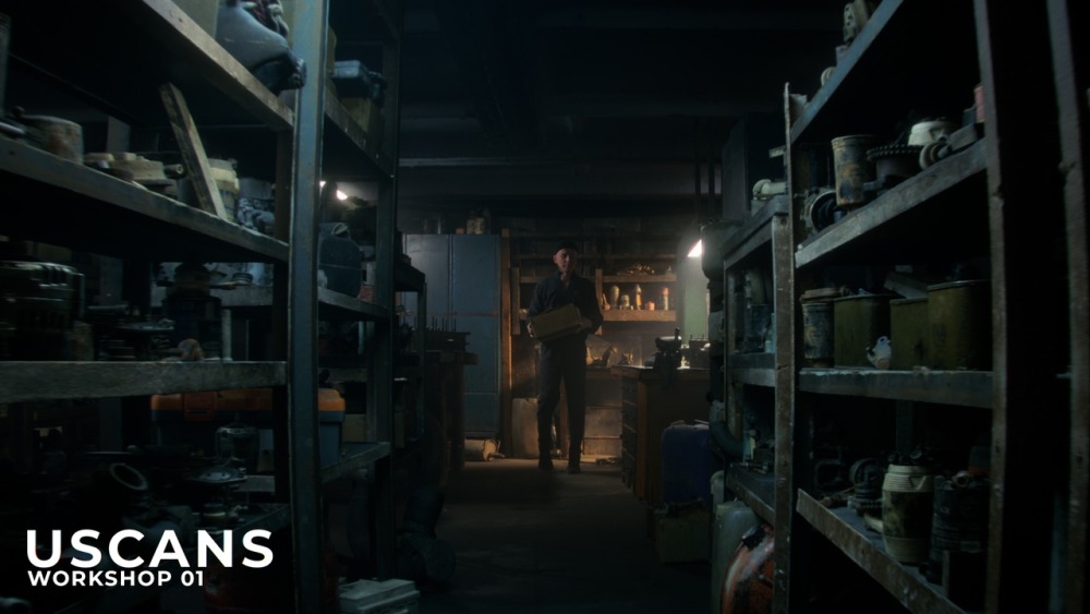 模块化现实车间工作室场景Uscans Workshop 01