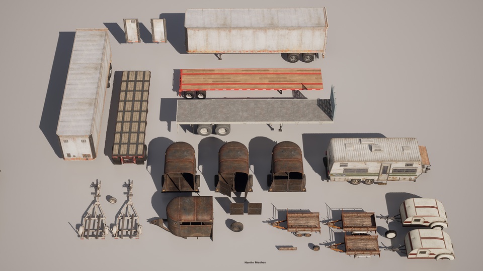 故障拖车Vehicles VOL.6 - Hitches & Trailers