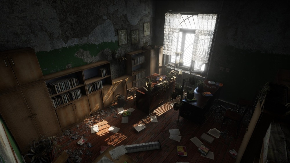 废弃学校场景 Abandoned school