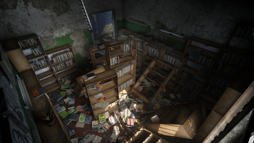 废弃学校场景 Abandoned school