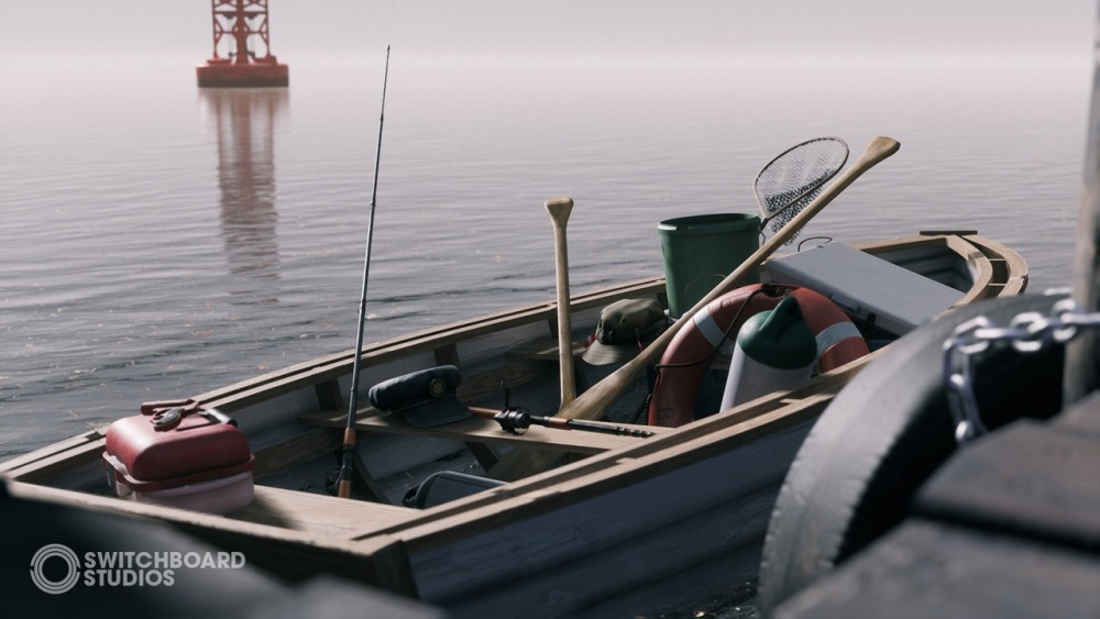 钓鱼码头和船只组件Fishing Docks & Boat Pack