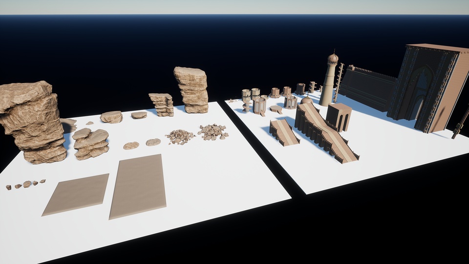 荒城遗址Desert City Ruins