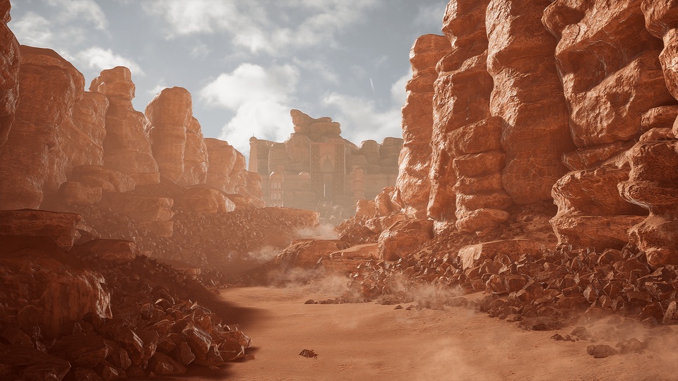 荒城遗址Desert City Ruins