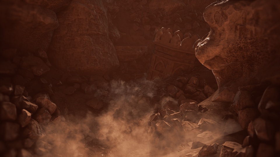 荒城遗址Desert City Ruins