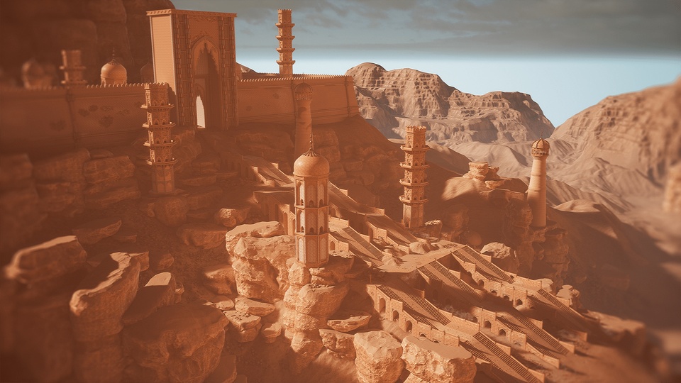 荒城遗址Desert City Ruins