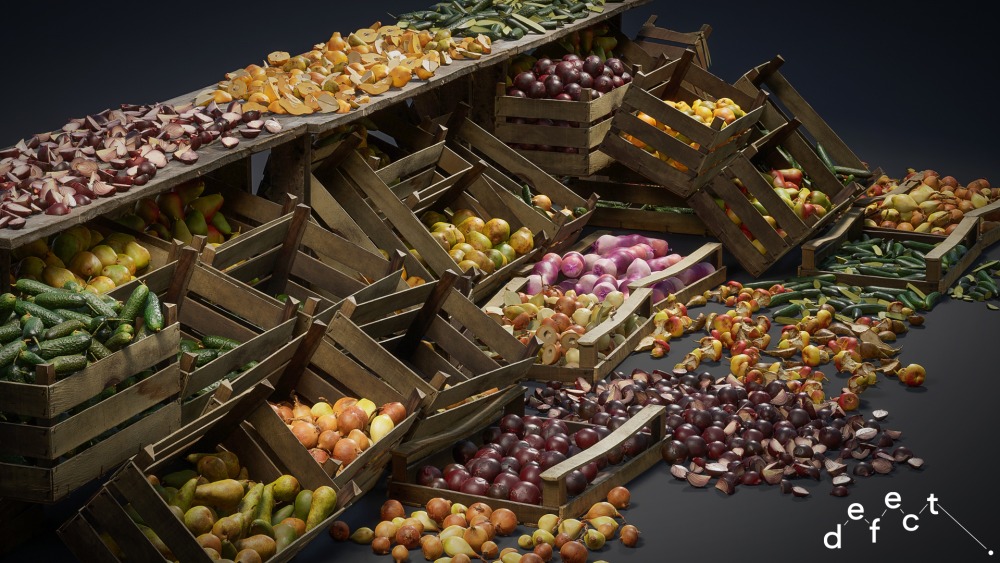 食物道具 – 水果和蔬菜 Vol.2 Food Props - Fruits and Vegetables Vol.2