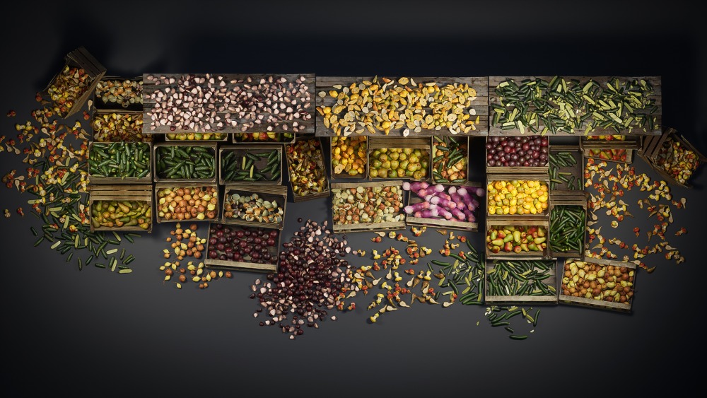 食物道具 – 水果和蔬菜 Vol.2 Food Props - Fruits and Vegetables Vol.2