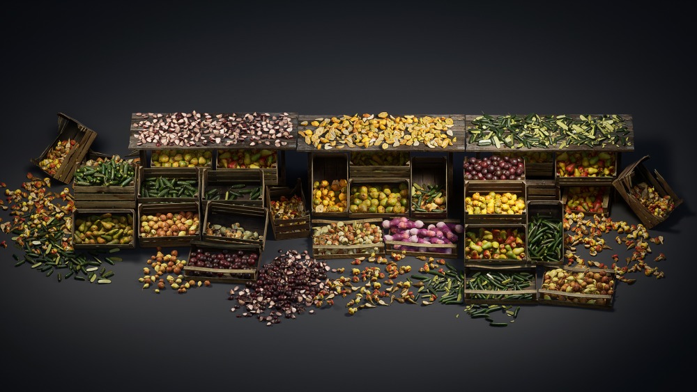 食物道具 – 水果和蔬菜 Vol.2 Food Props - Fruits and Vegetables Vol.2