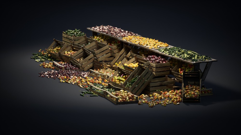 食物道具 – 水果和蔬菜 Vol.2 Food Props - Fruits and Vegetables Vol.2