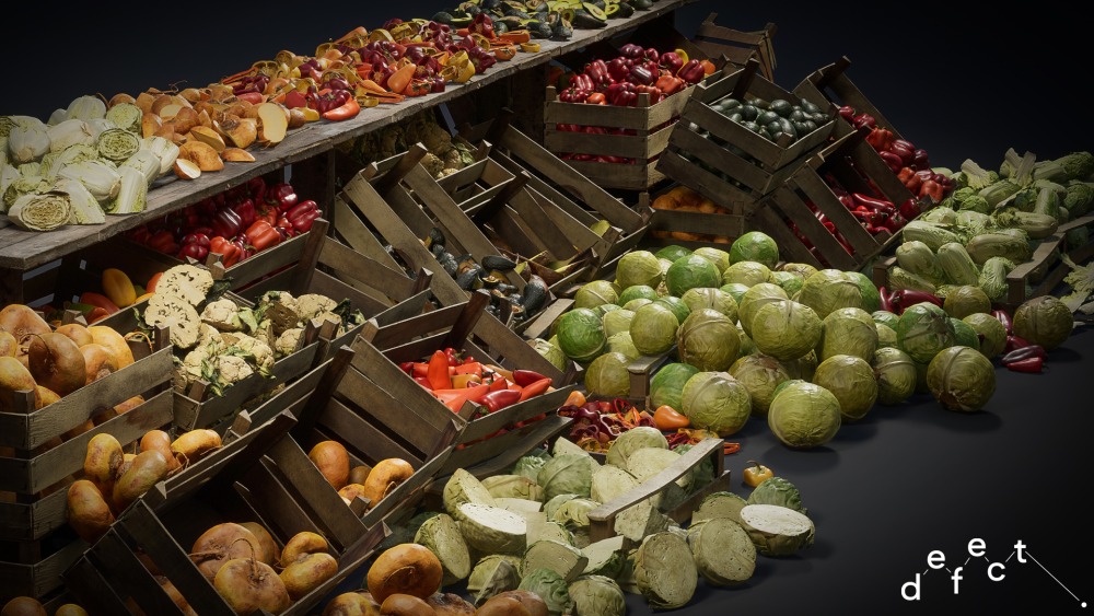 食物道具 – 水果和蔬菜 Vol.3 Food Props - Fruits and Vegetables vol.3