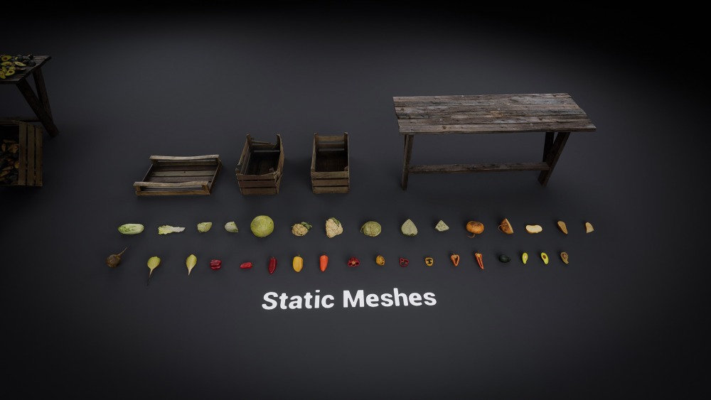 食物道具 – 水果和蔬菜 Vol.3 Food Props - Fruits and Vegetables vol.3