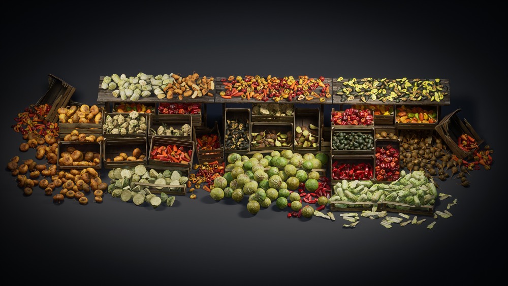 食物道具 – 水果和蔬菜 Vol.3 Food Props - Fruits and Vegetables vol.3