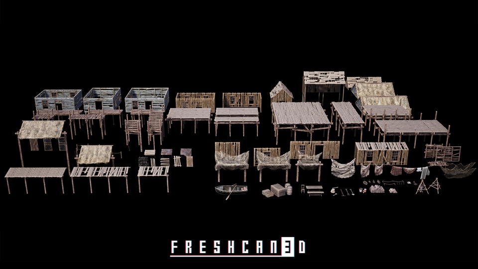 湖景房屋包Lake Houses Pack