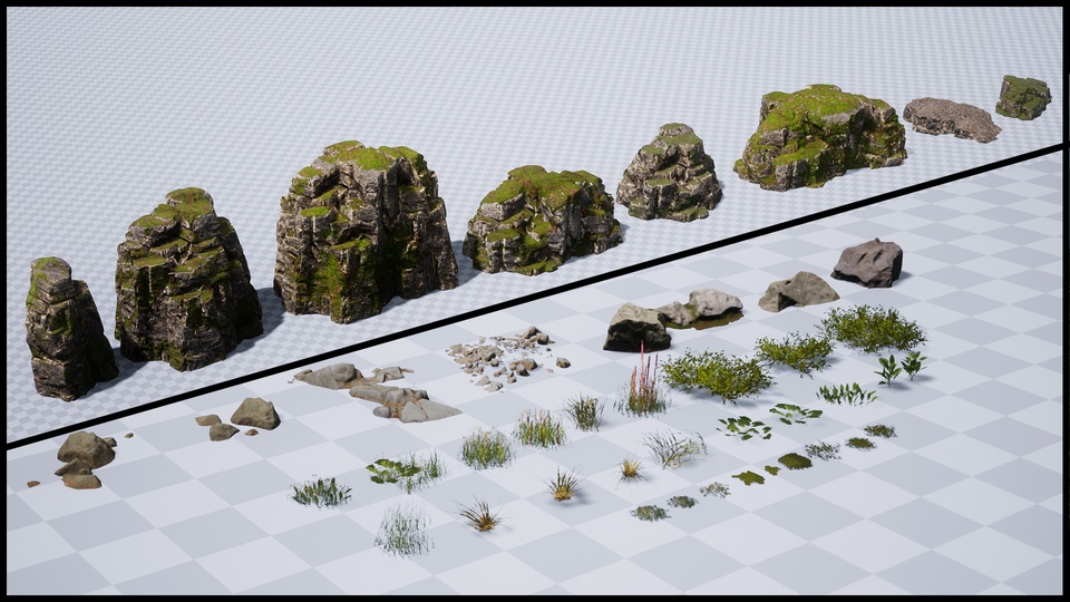 北岛景观包Northern Island Landscape Pack